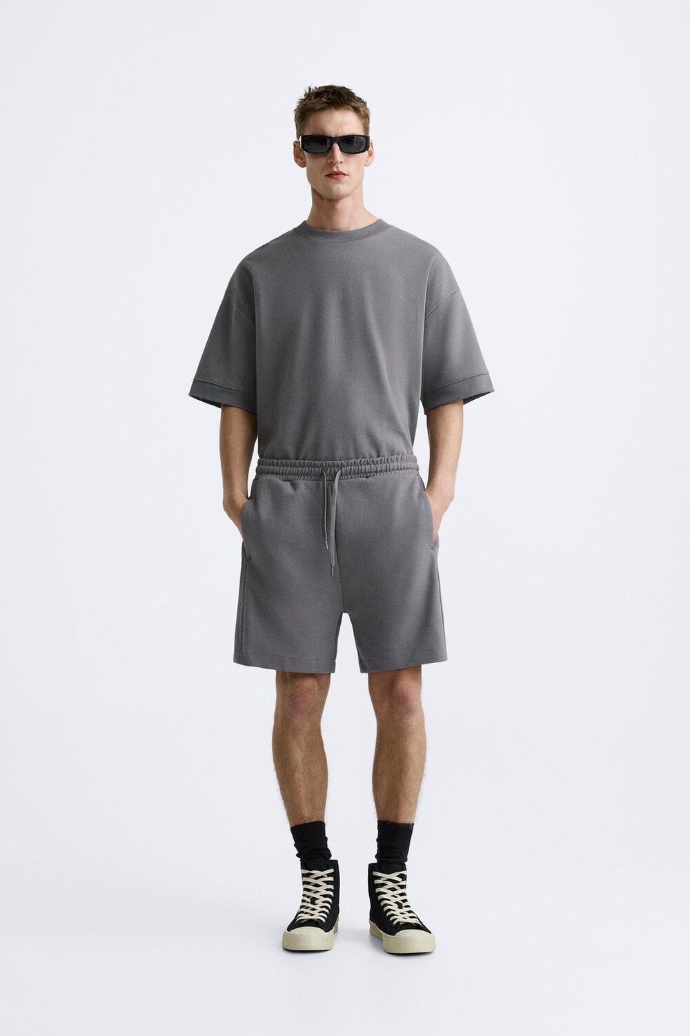 

Компактная толстовка ZARA, сталь
