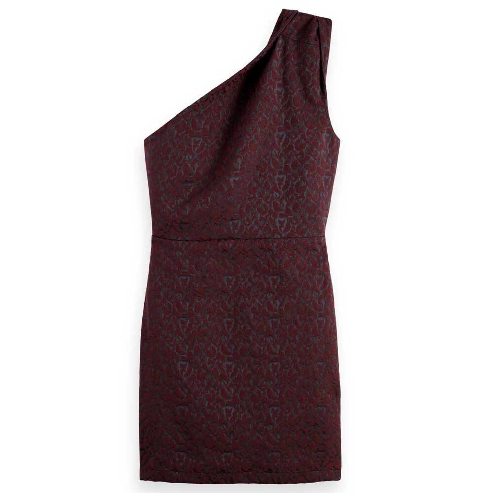 

Платье Scotch & Soda One Shoulder, фиолетовый