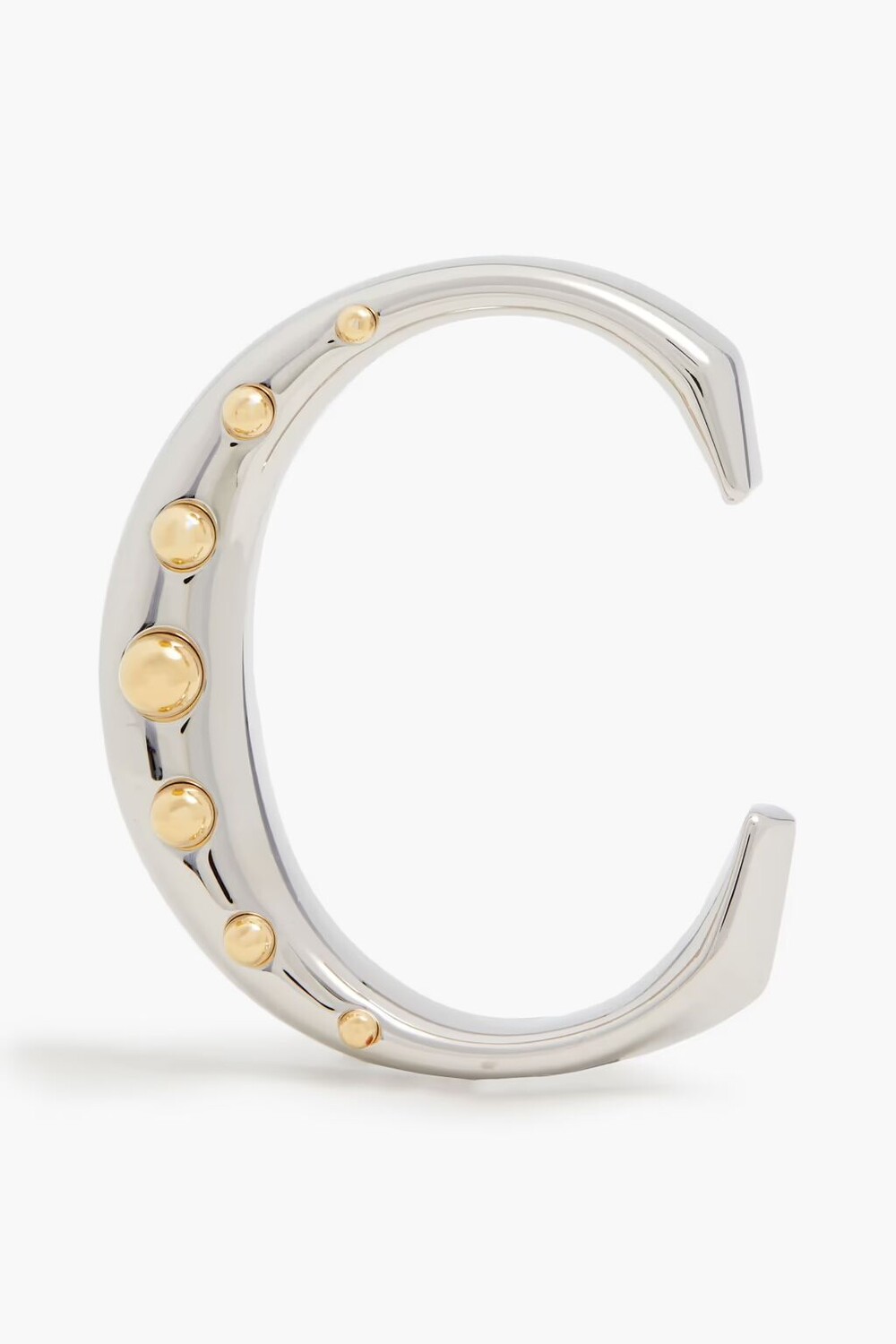 

Золотая и серебряная подвеска для сумки Chloé, серебро