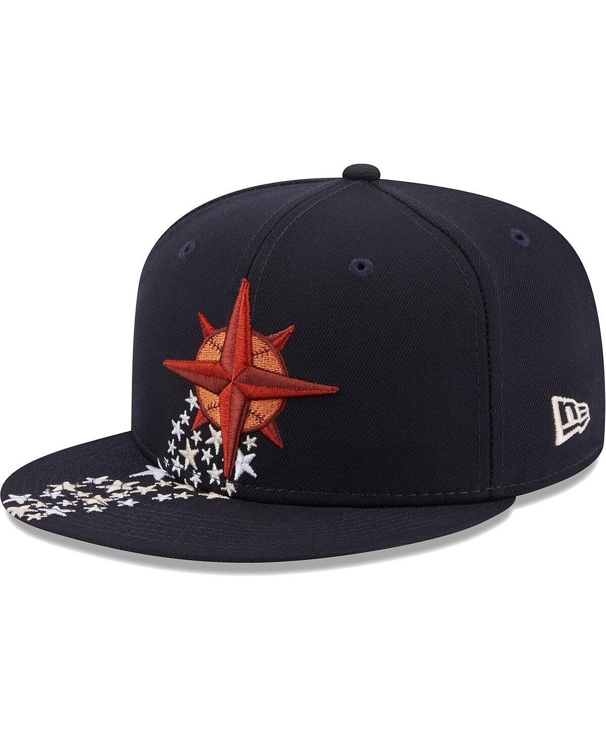 

Мужская темно-синяя приталенная шляпа Seattle Mariners Meteor 59FIFTY New Era