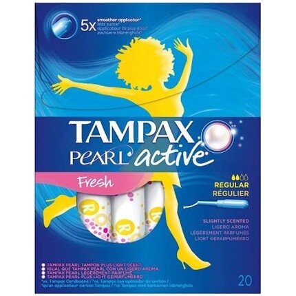 

Тампоны Tampax Pearl с супер ароматизированным аппликатором, стандартные