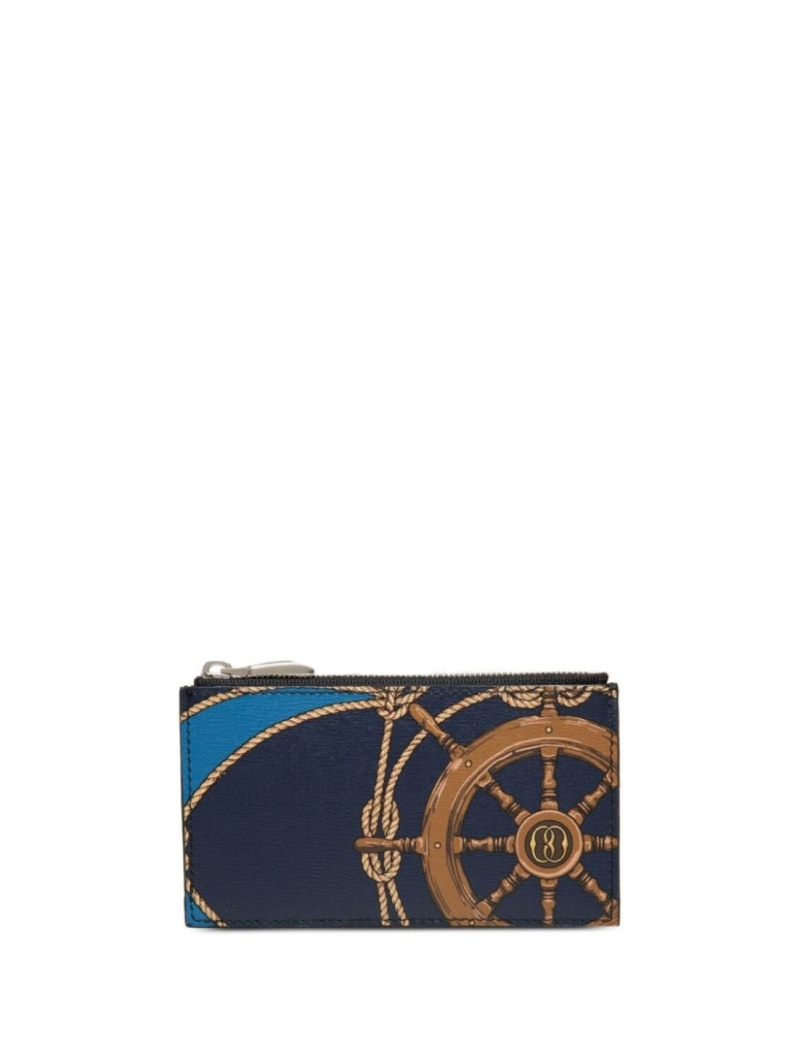 

Bally картхолдер с принтом, синий