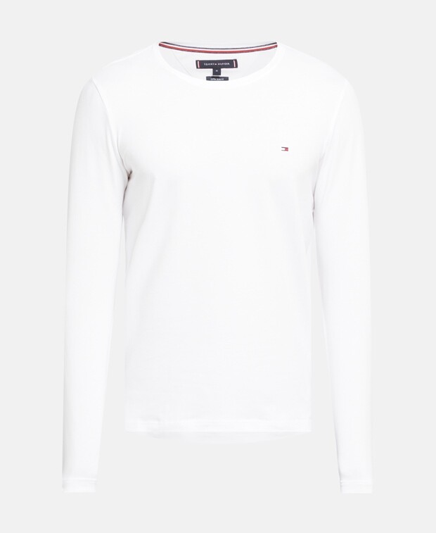 

Топ с длинными рукавами Tommy Hilfiger, белый