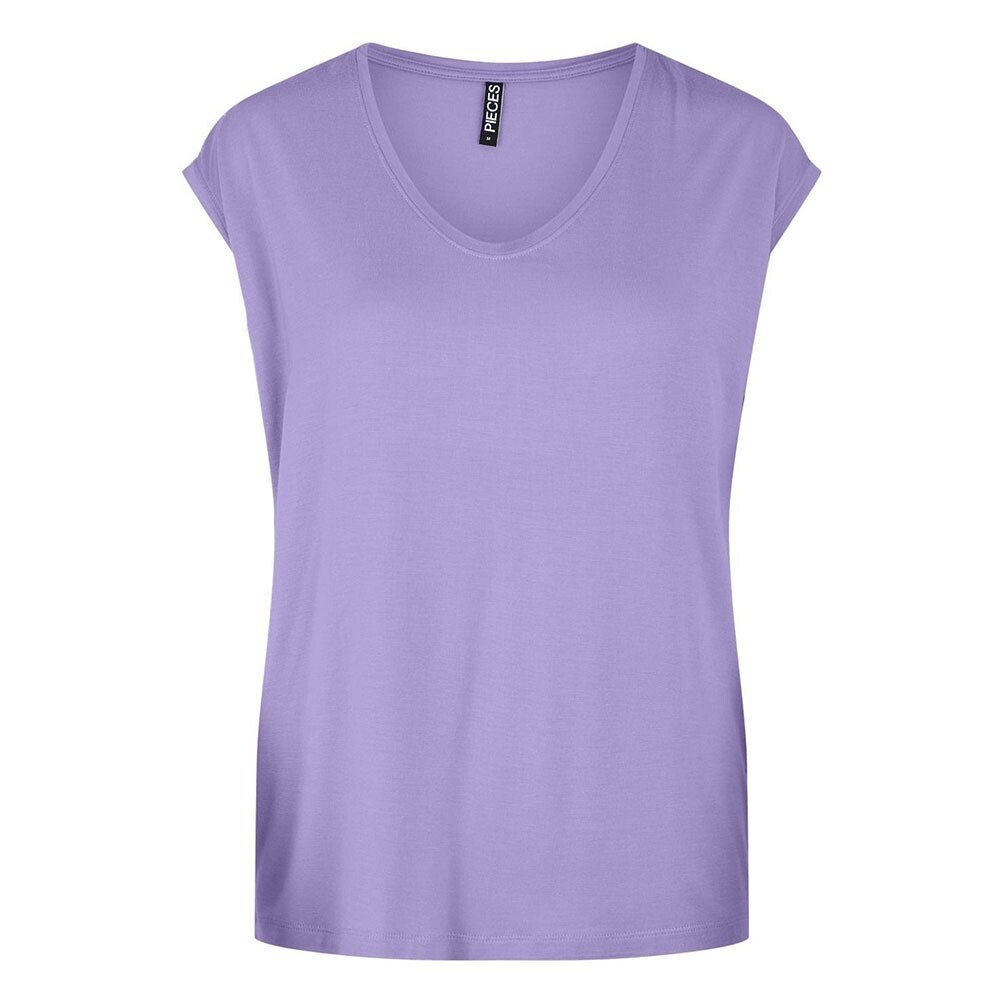 

Футболка Pieces Billo Short Sleeve Solid, фиолетовый