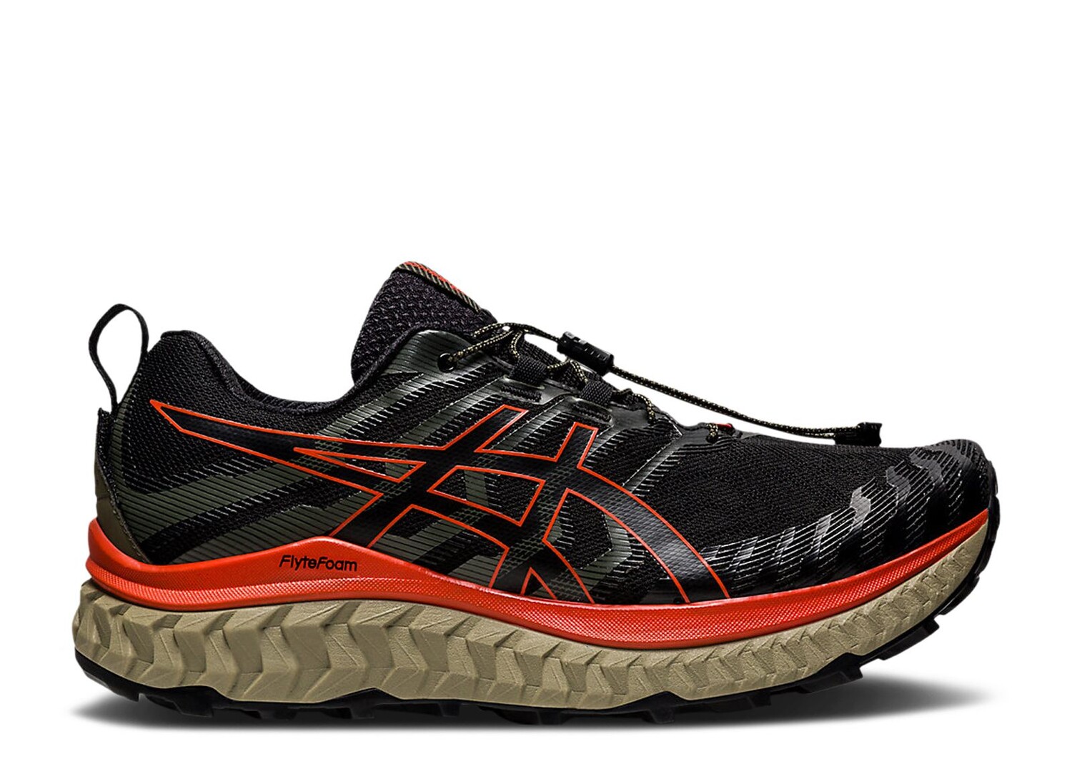 

Кроссовки ASICS Trabuco Max 'Black Cherry Tomato', черный