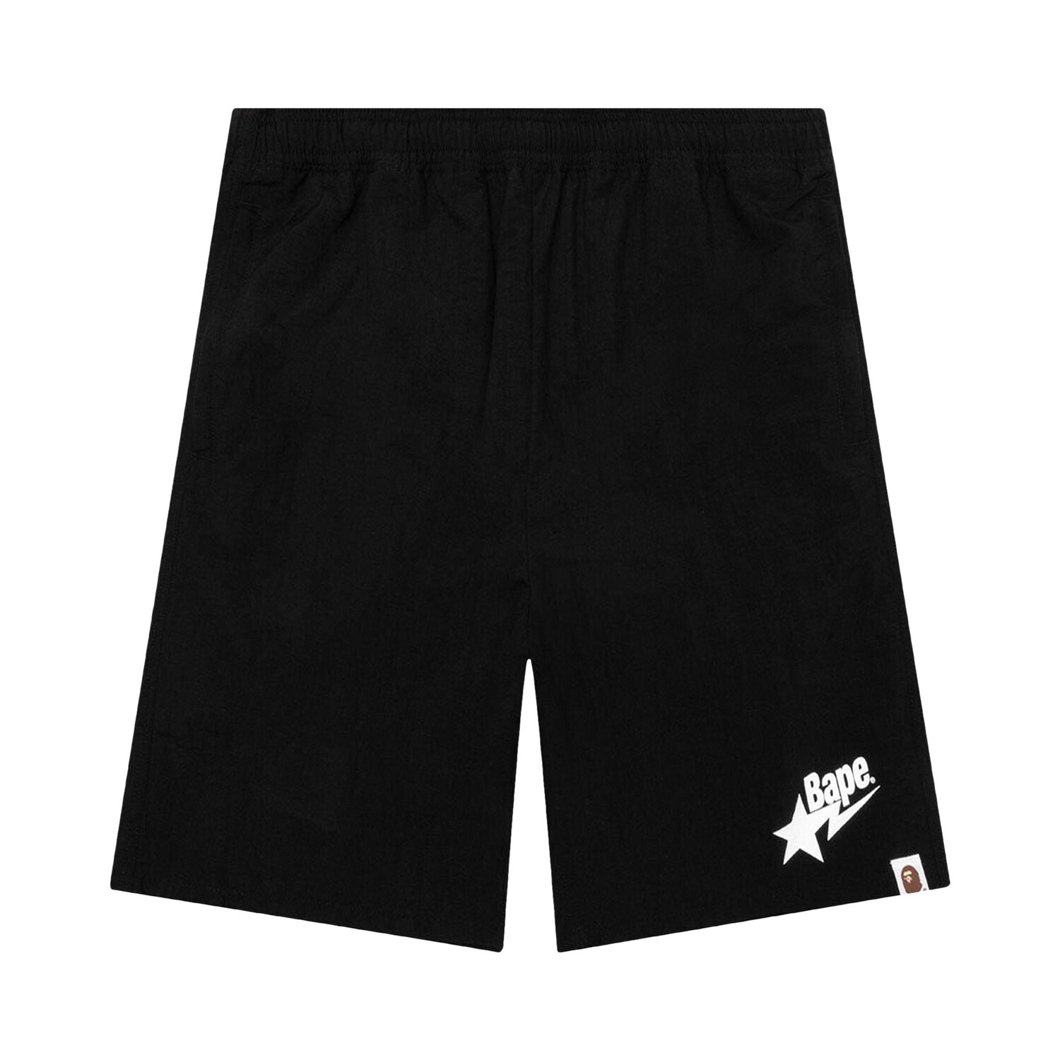 

Пляжные шорты с логотипом BAPE Sta, цвет Черный