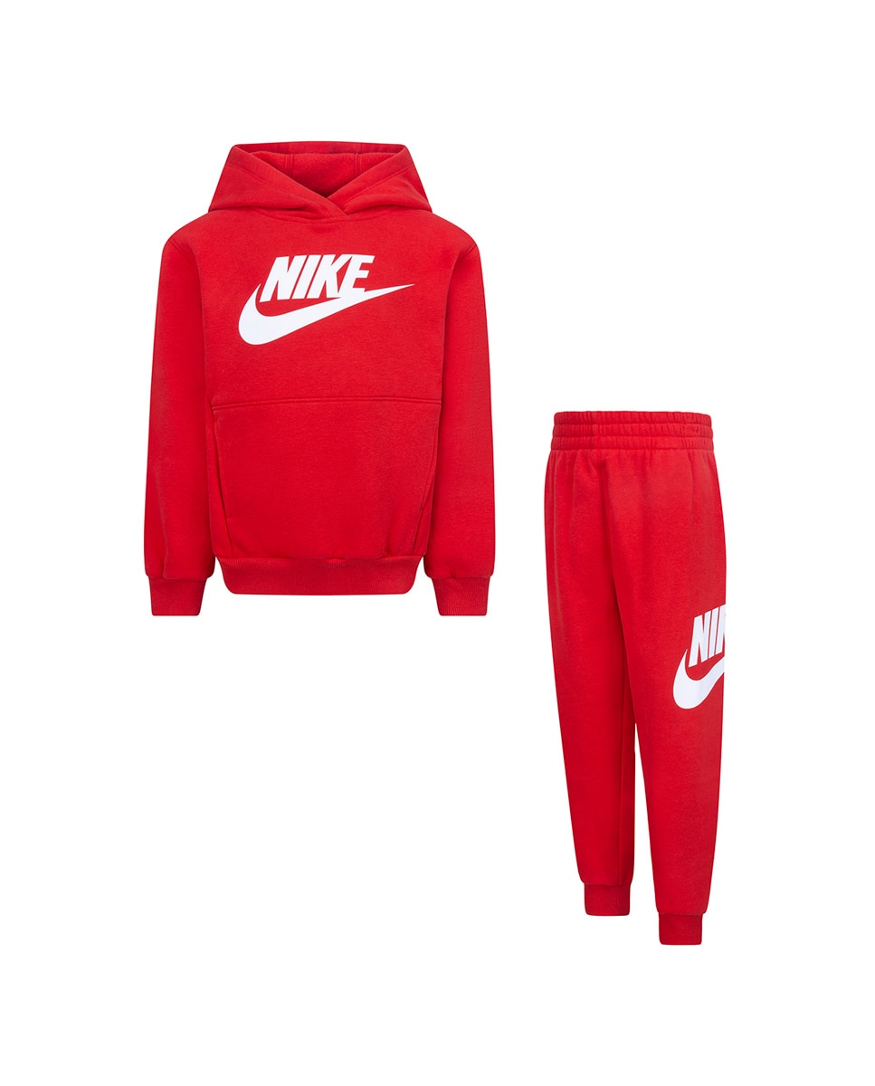 Комплект из толстовки и брюк для мальчика Nike, красный комплект из толстовки и брюк для девочки рост 110 см цвет бирюза