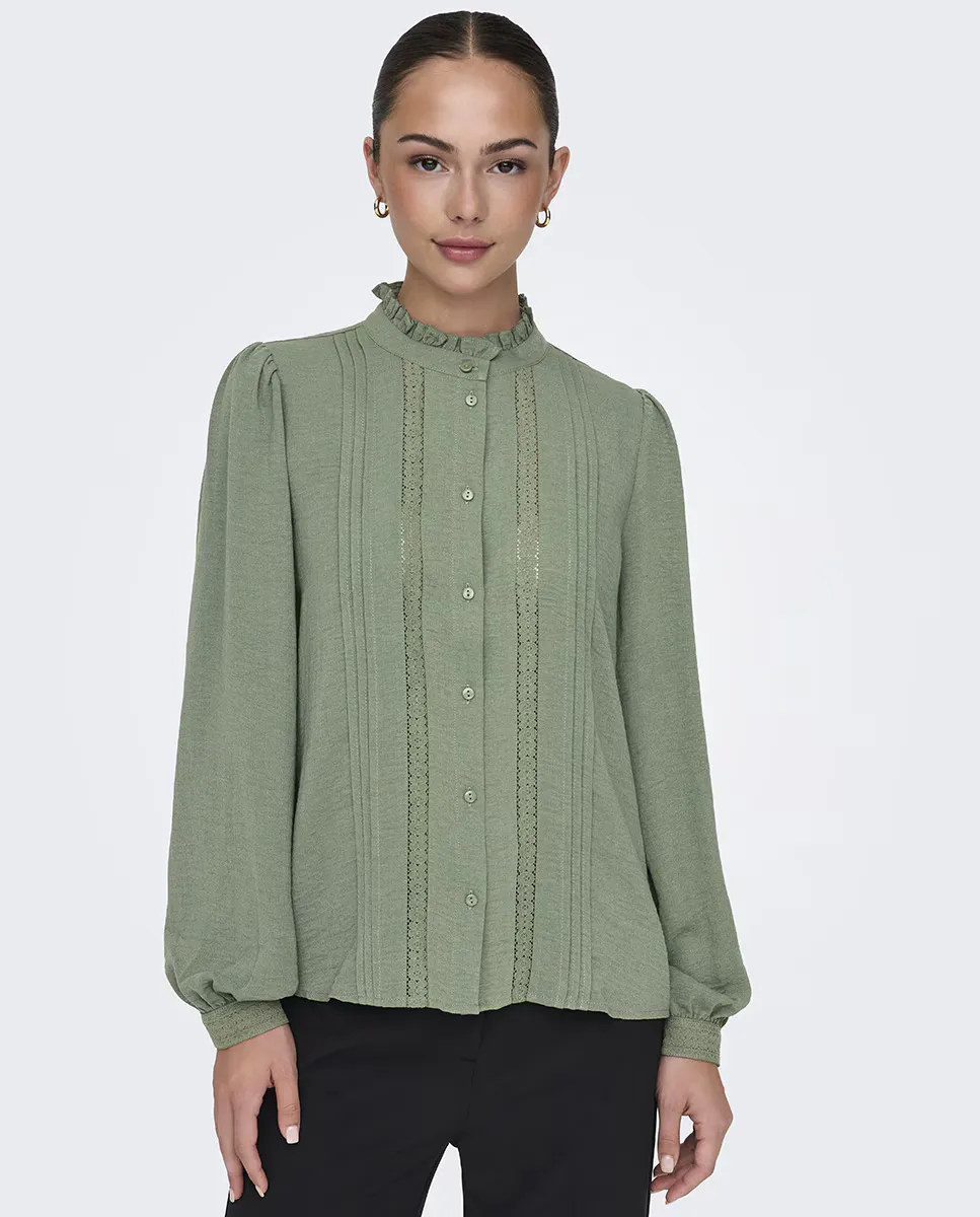 

Женская блузка с длинным рукавом jdy, цвет Verde Agua