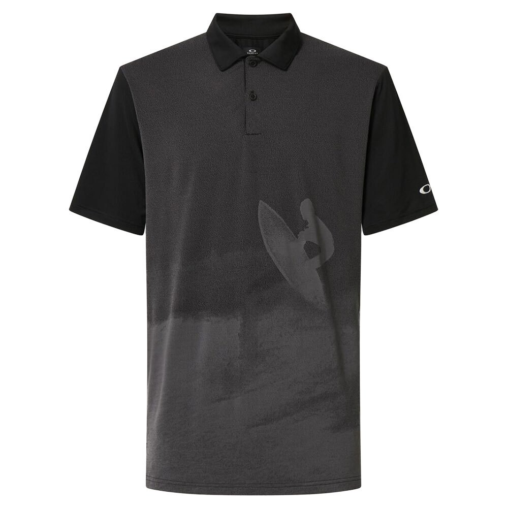 

Поло с коротким рукавом Oakley Jacquard Printed, серый