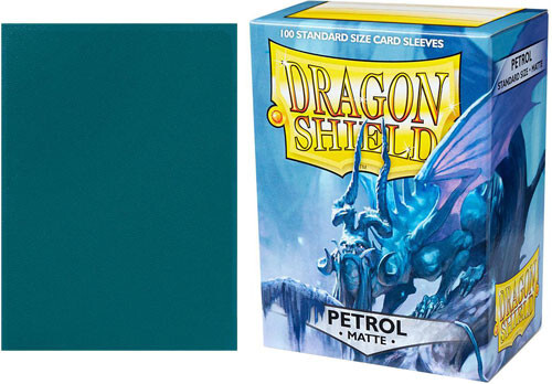 

Карточная игра Arcane Tinmen Dragon Shield Sleeves: Matte - Petrol (100)