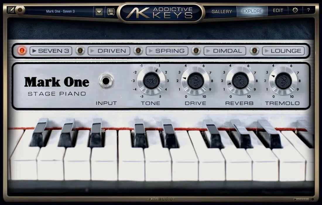 

Клавиши XLN Audio Addictive Mark One