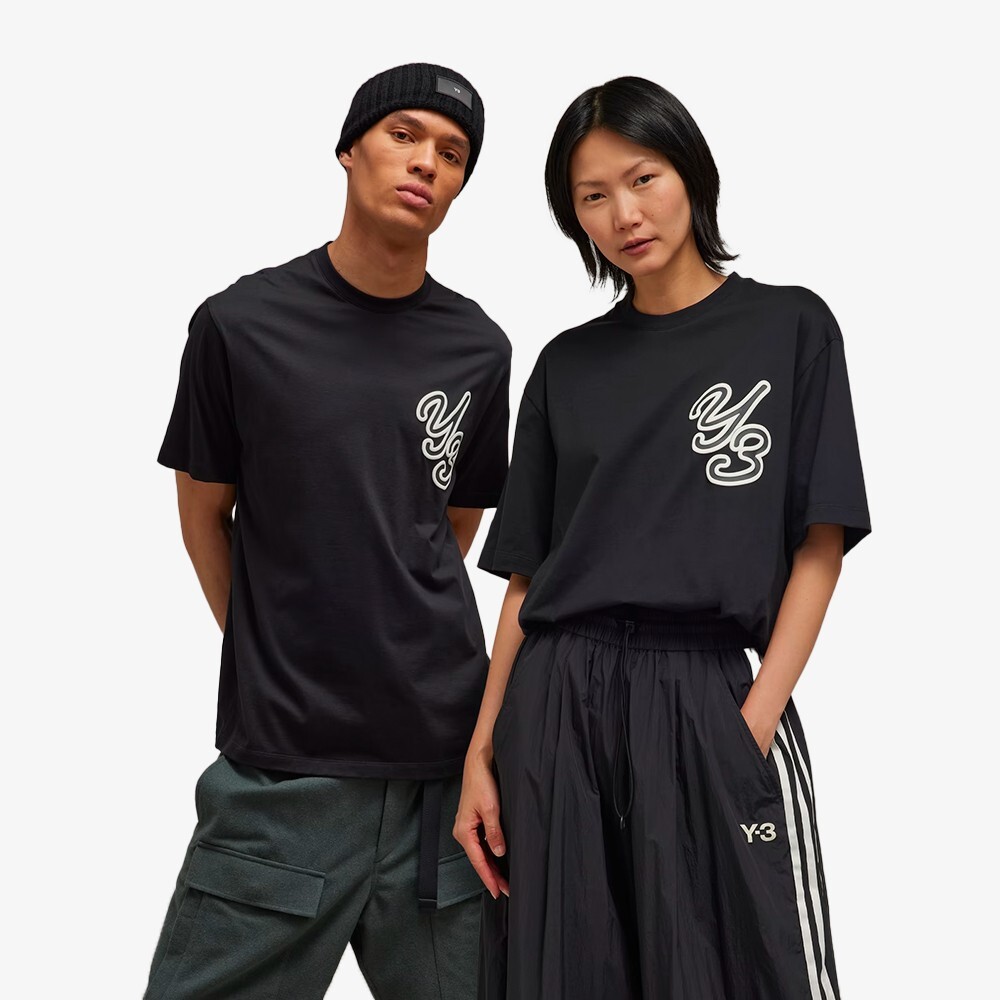 

Футболка Graphic Short Sleeve Tee 'Black' Y-3, черный