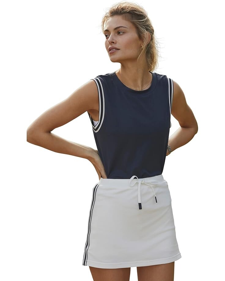 

Юбка Varley Patrick Mid-Rise 14, белый