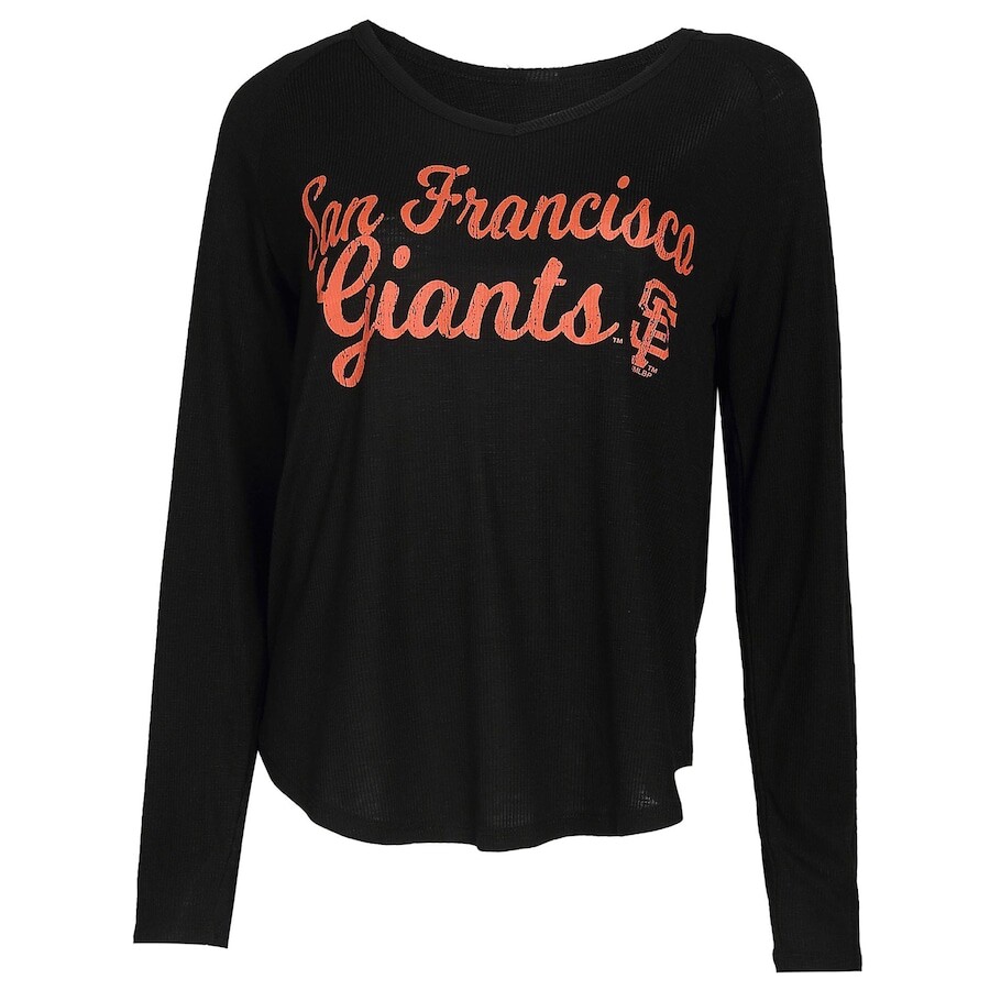

Футболка с длинным рукавом Concepts Sport San Francisco Giants, черный