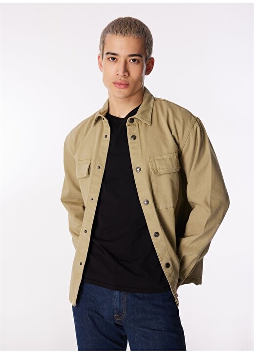 

Мужская куртка Regular Fit цвета хаки 242 LCM 231001 KARELA KHAKI Lee Cooper, хаки