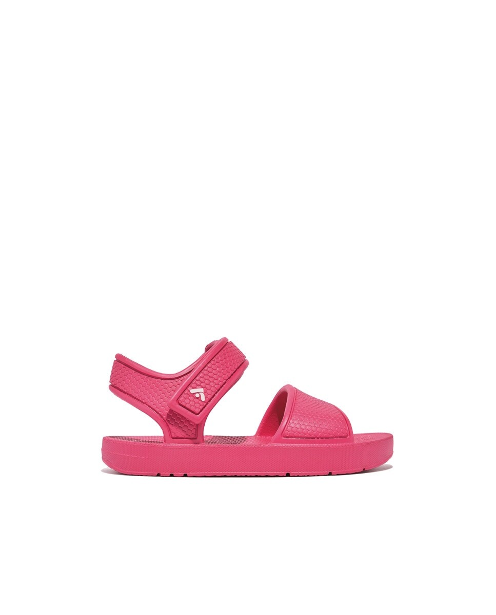 

Детские сандалии на липучке цвета фуксии FitFlop, розовый