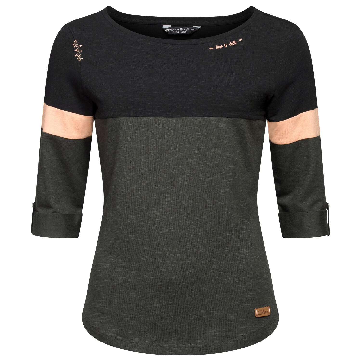 

Лонгслив Chillaz Women's Balanced, цвет Black/Titan