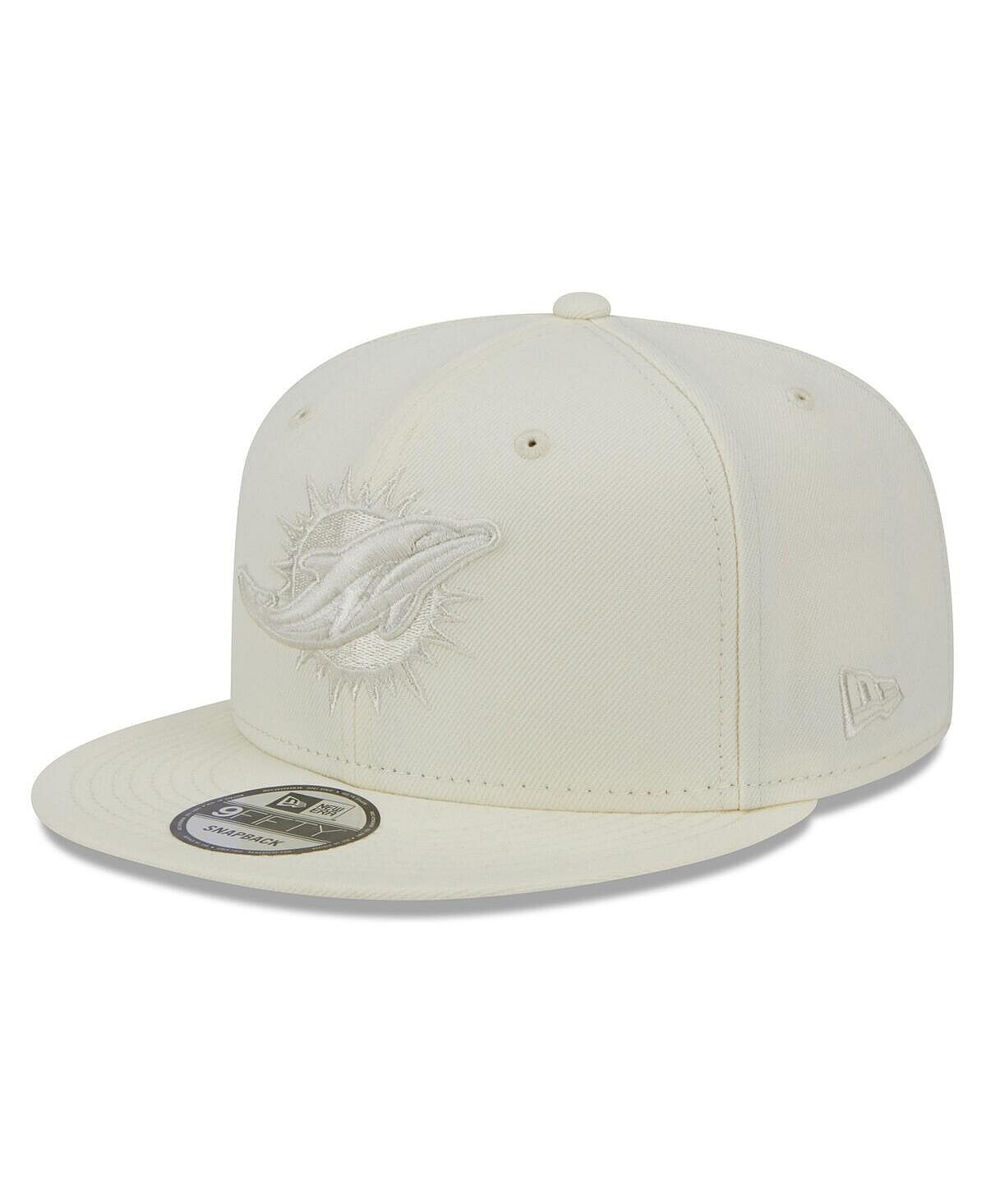 

Мужская кремовая кепка Miami Dolphins Color Pack 9FIFTY Snapback Hat New Era