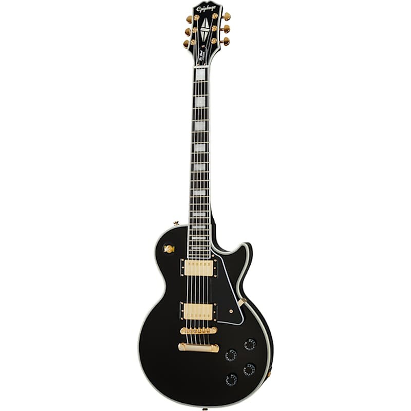 

Электрогитара Epiphone Les Paul Custom - Ebony w/ Gold Hardware