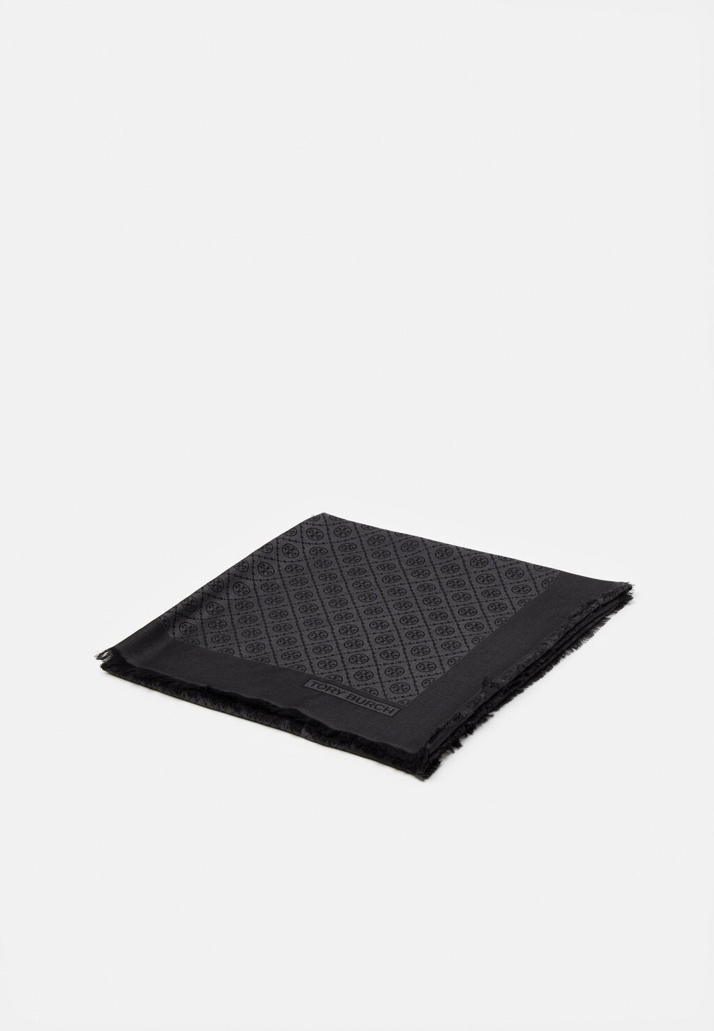 

Шарф Dot Traveler Tory Burch, черный