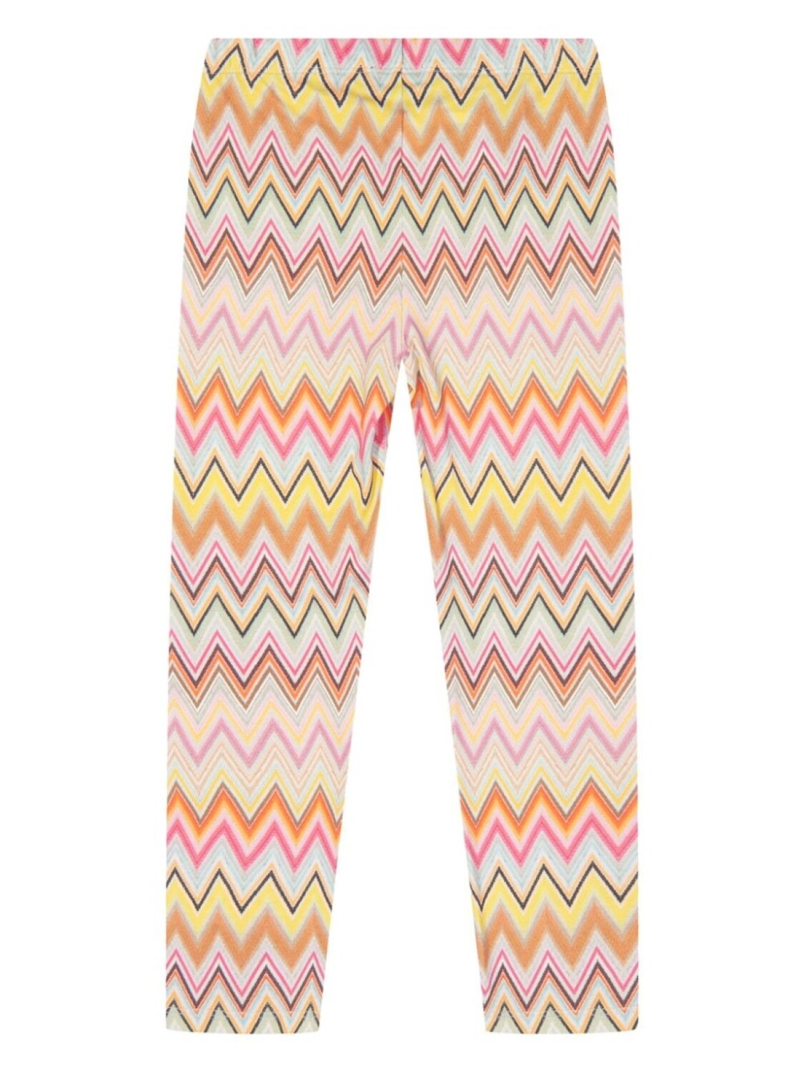 

Missoni Kids леггинсы с шевронным принтом, розовый