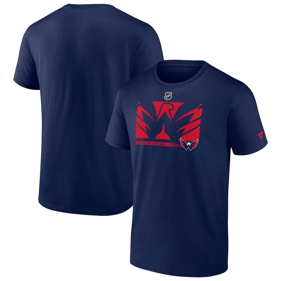 

Футболка с коротким рукавом Fanatics Branded Washington Capitals, нави