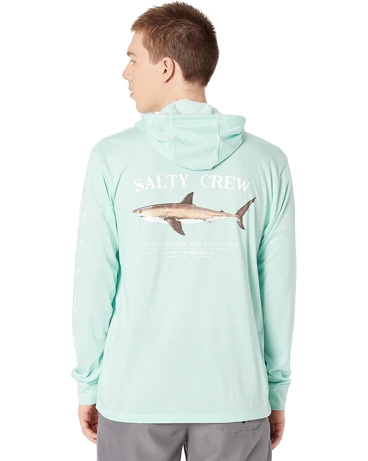 

Футболка Salty Crew Bruce Hood Tech Tee, цвет Sea Foam
