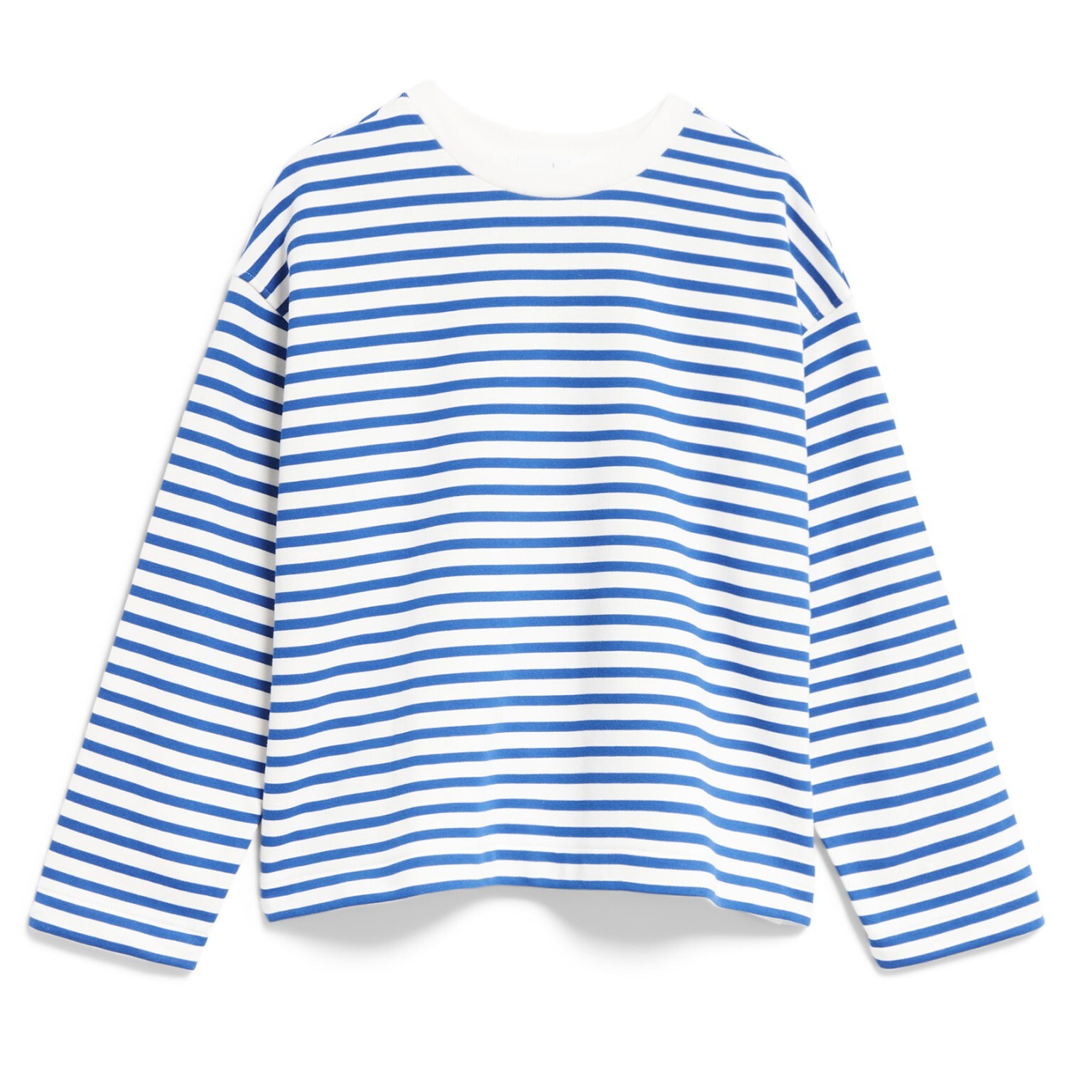 

Пуловер Armedangels Women's Frankaa Stripe, цвет Dynamo Blue/Undyed