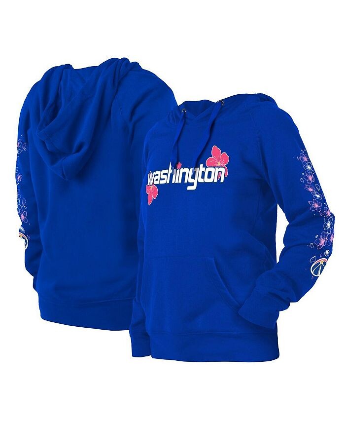 

Женский пуловер с капюшоном Royal Washington Wizards 2022/23 City Edition New Era, синий