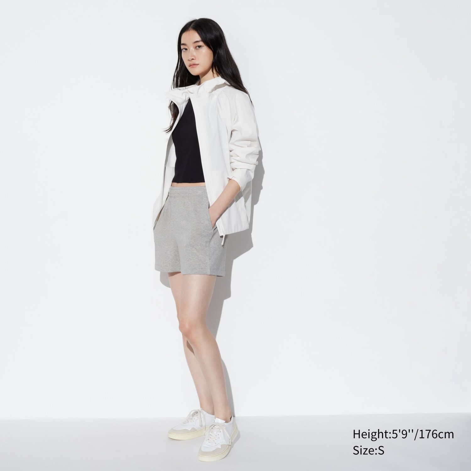 Ультраэластичные плюшевые шорты UNIQLO, серый шорты uniqlo soft fluffy серый