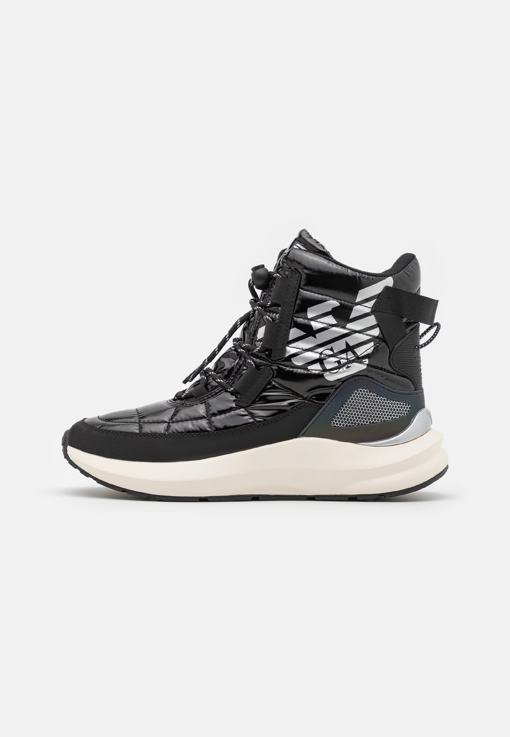 

Высокие кроссовки LACES UNISEX EA7 Emporio Armani, черный/белый