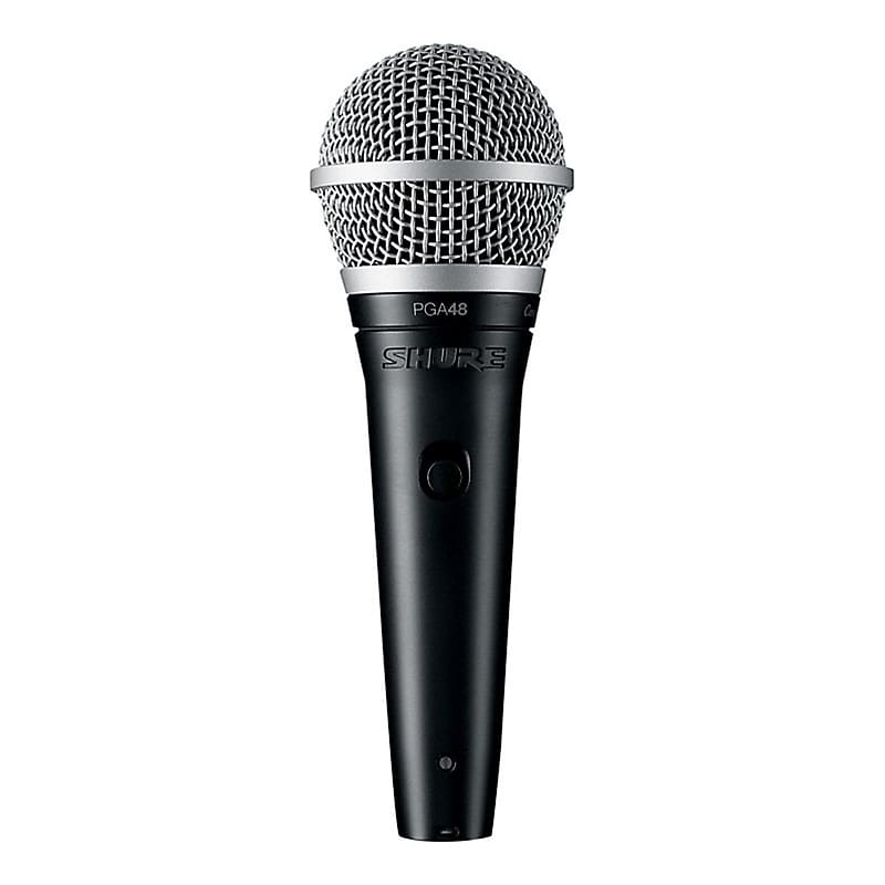 Динамический вокальный микрофон Shure PGA48QTR вокальный микрофон динамический shure sm58s
