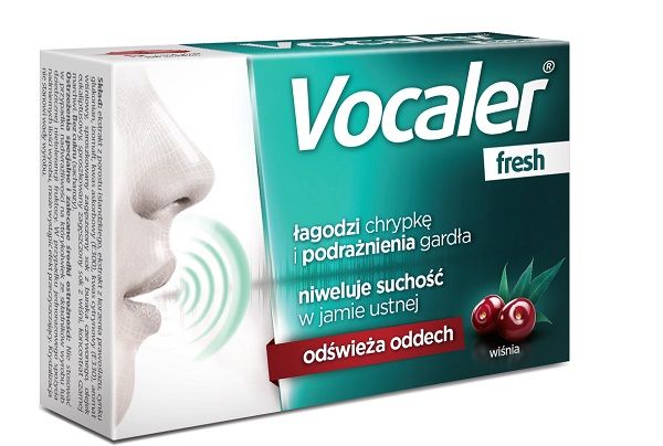 цена Защитные пастилки для горла Vocaler Fresh, 12 шт