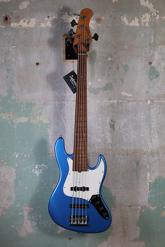 

Басс гитара Sadowsky MetroExpress Vintage J/J 5-string Bass Guitar 2023 - Ice Blue Metallic