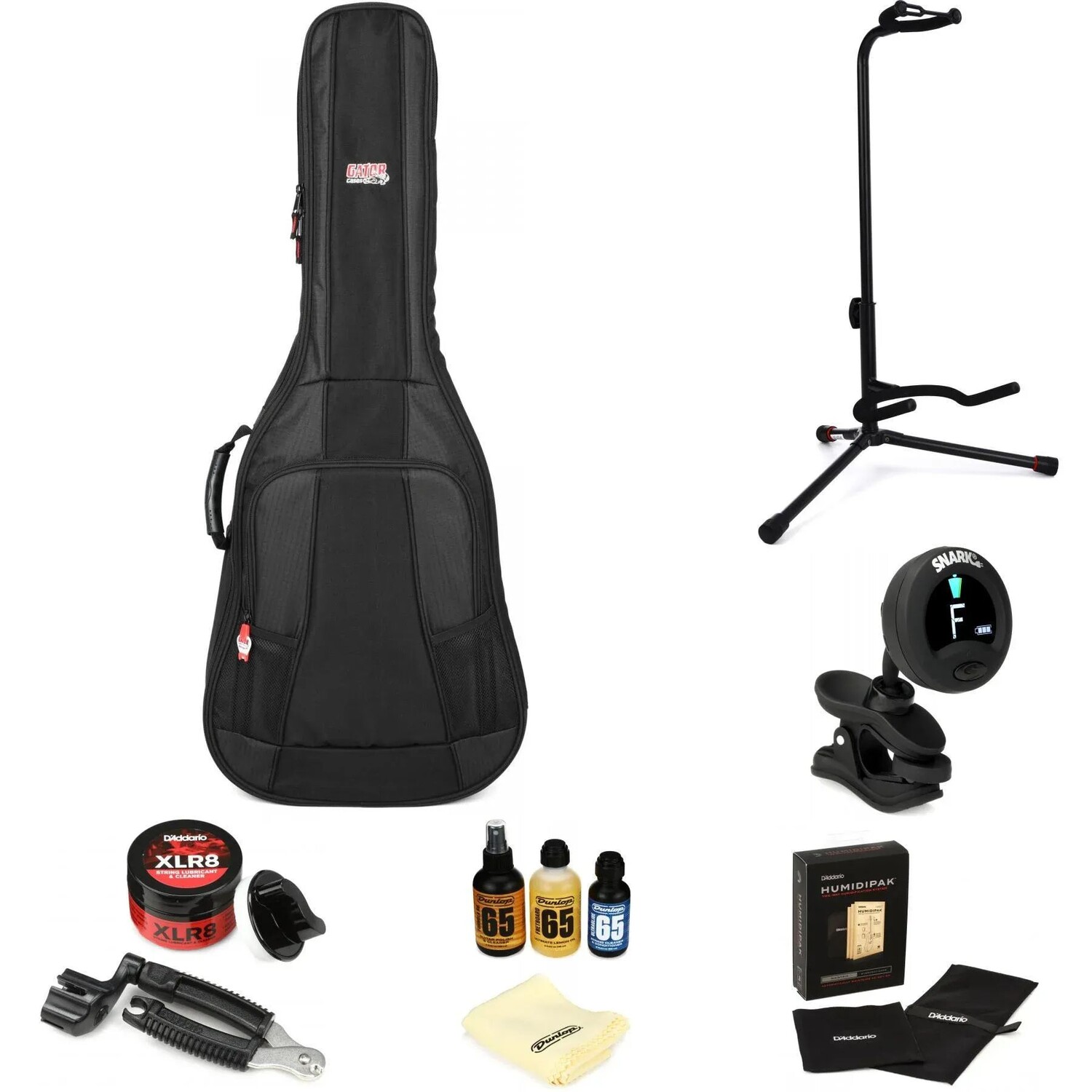 

Gator Series 4G Gig Bag Essential Care Bundle — классическая гитара