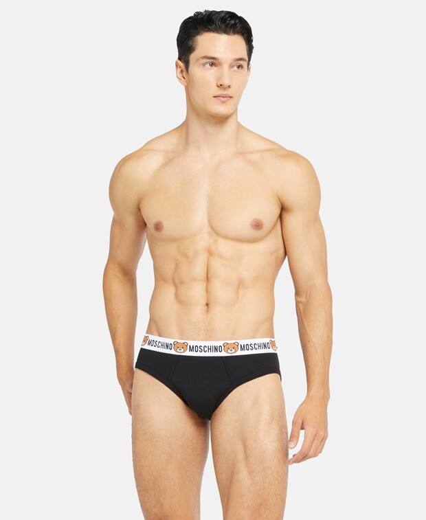 

Трусы, упаковка 2 шт. Moschino Underwear, черный