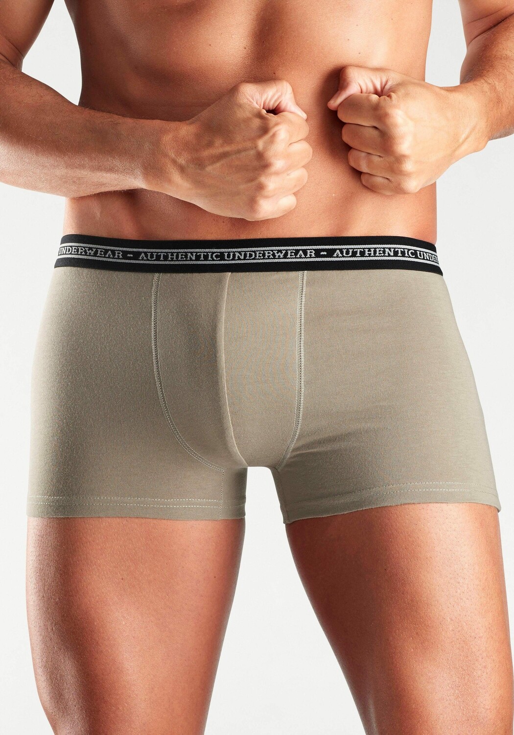 

Боксеры AUTHENTIC UNDERWEAR Boxer, цвет beige, olivgrün, grau, braun