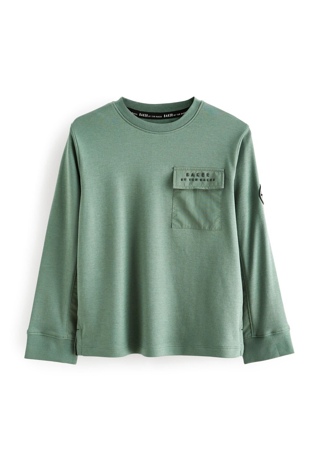 

Рубашка с длинным рукавом Baker by Ted Baker, цвет khaki green