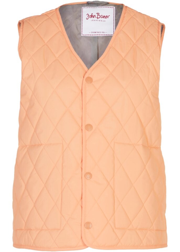 

Жилет John Baner Jeanswear, оранжевый