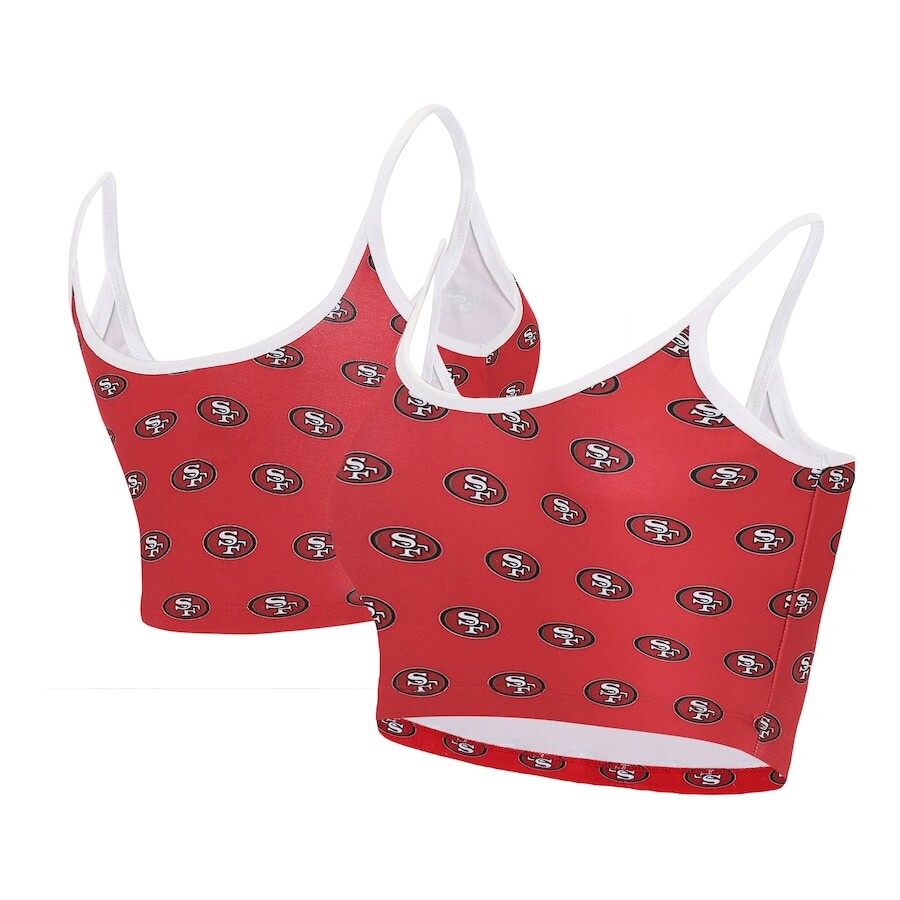 

Спортивный бюстгальтер Concepts Sport San Francisco 49Ers, алый