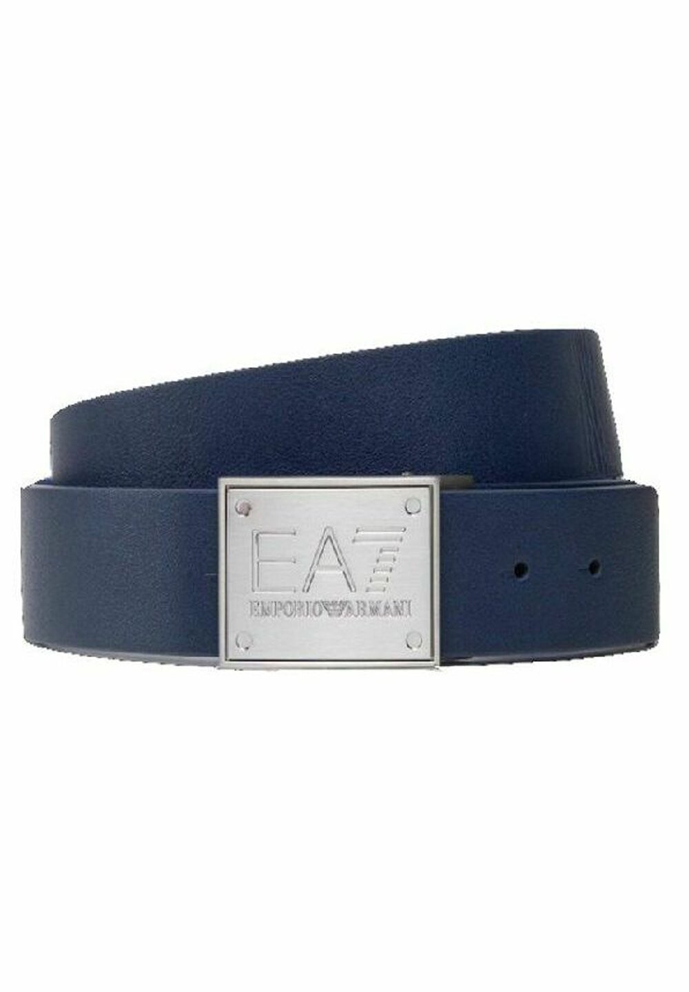 

Ремень Double Face EA7 Emporio Armani, цвет blu royal