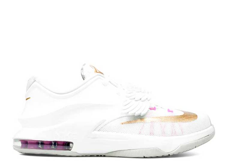Кроссовки Nike KD 7 GS 'AUNT PEARL', белый