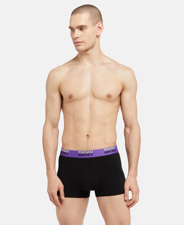 

Шорты-боксеры, комплект из 3 шт. DKNY, фиолетовый