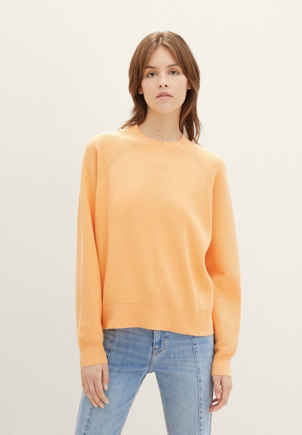 

Вязаный свитер TOM TAILOR DENIM, цвет aprikot