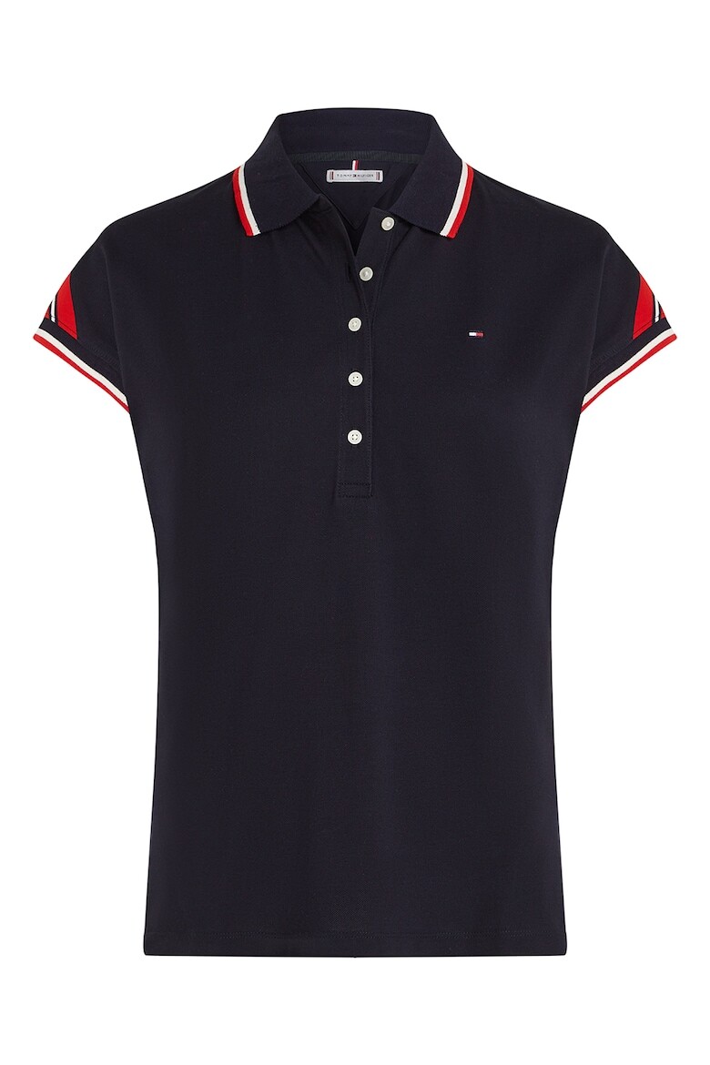 

Футболка стандартного кроя и воротника Tommy Hilfiger, красный