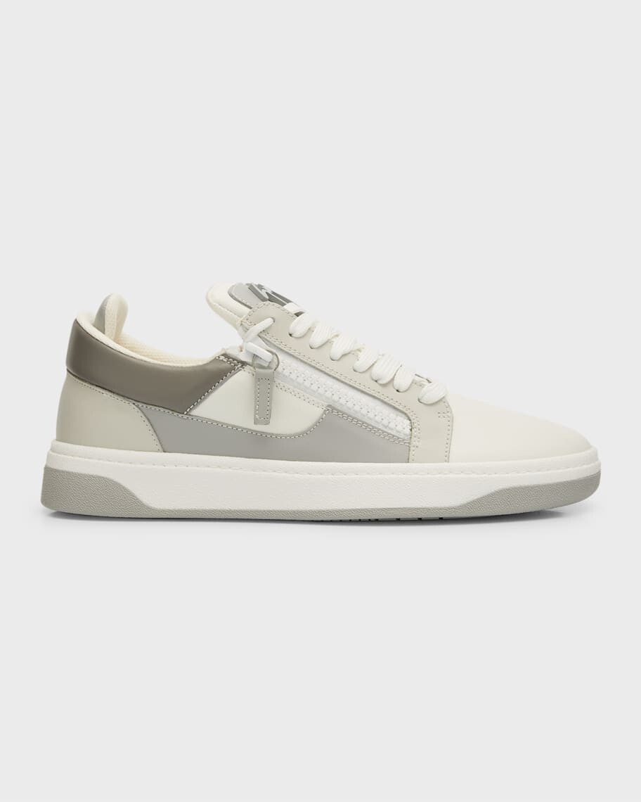 

Мужские кожаные низкие кроссовки на молнии Giuseppe Zanotti