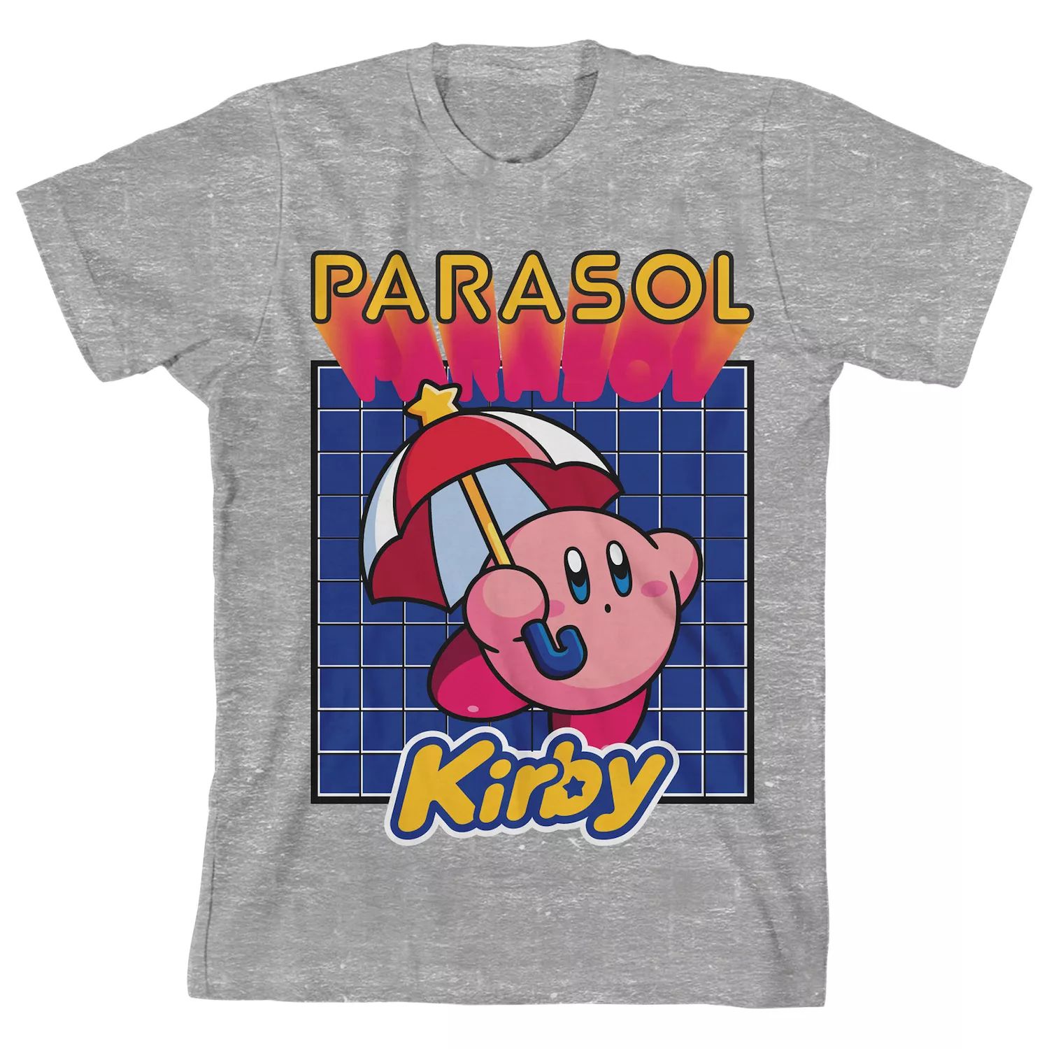 Футболка с рисунком Kirby Flying Parasol для мальчиков 8–20 лет Licensed Character