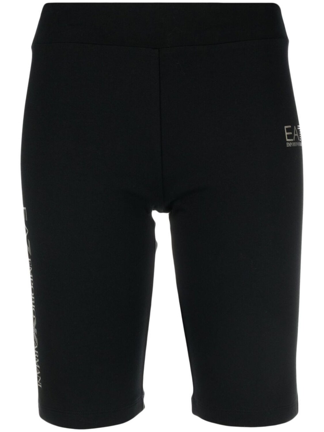 

Ea7 Emporio Armani облегающие шорты с логотипом, черный