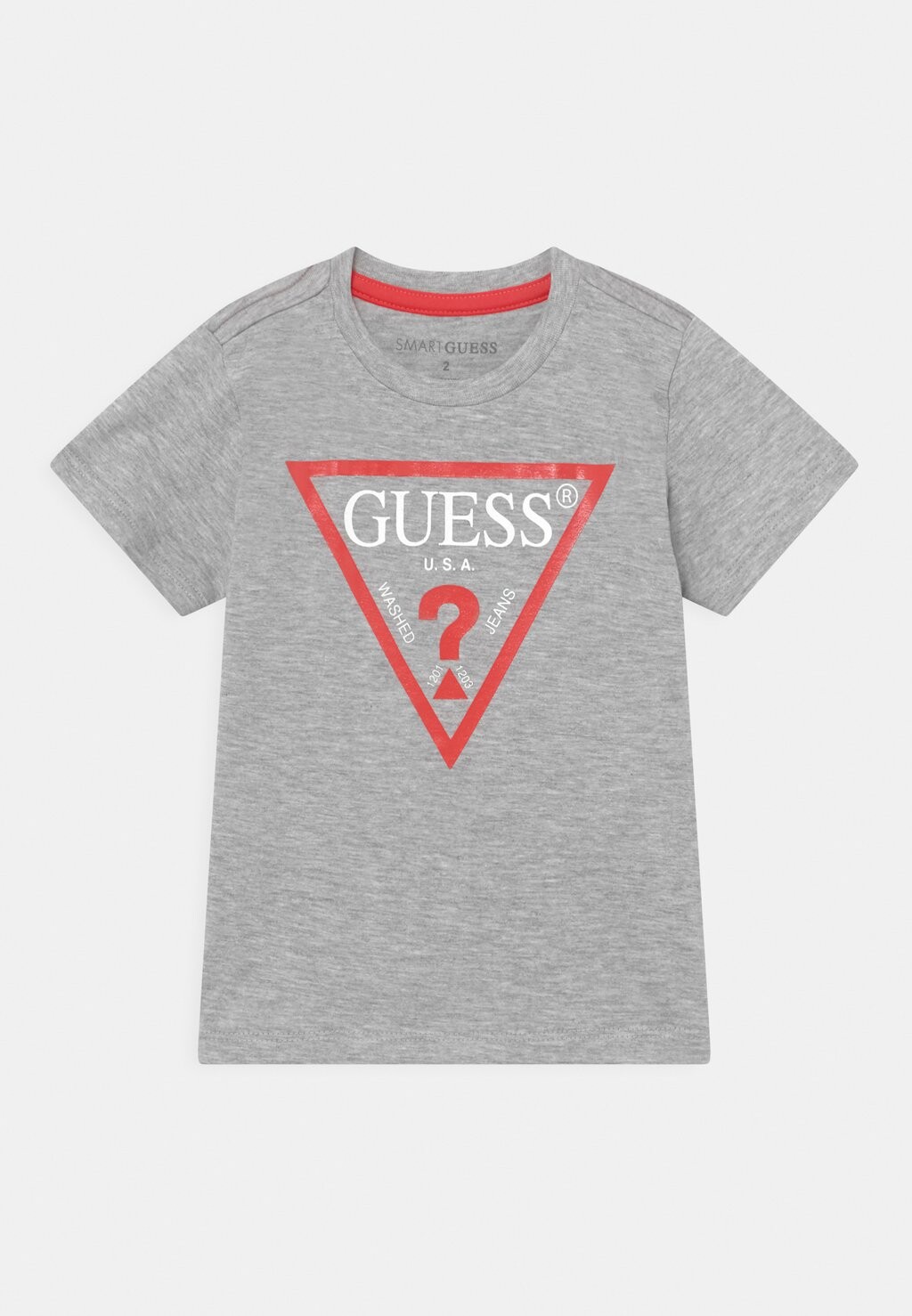 Футболка с принтом TODDLER CORE Guess, цвет light heather grey