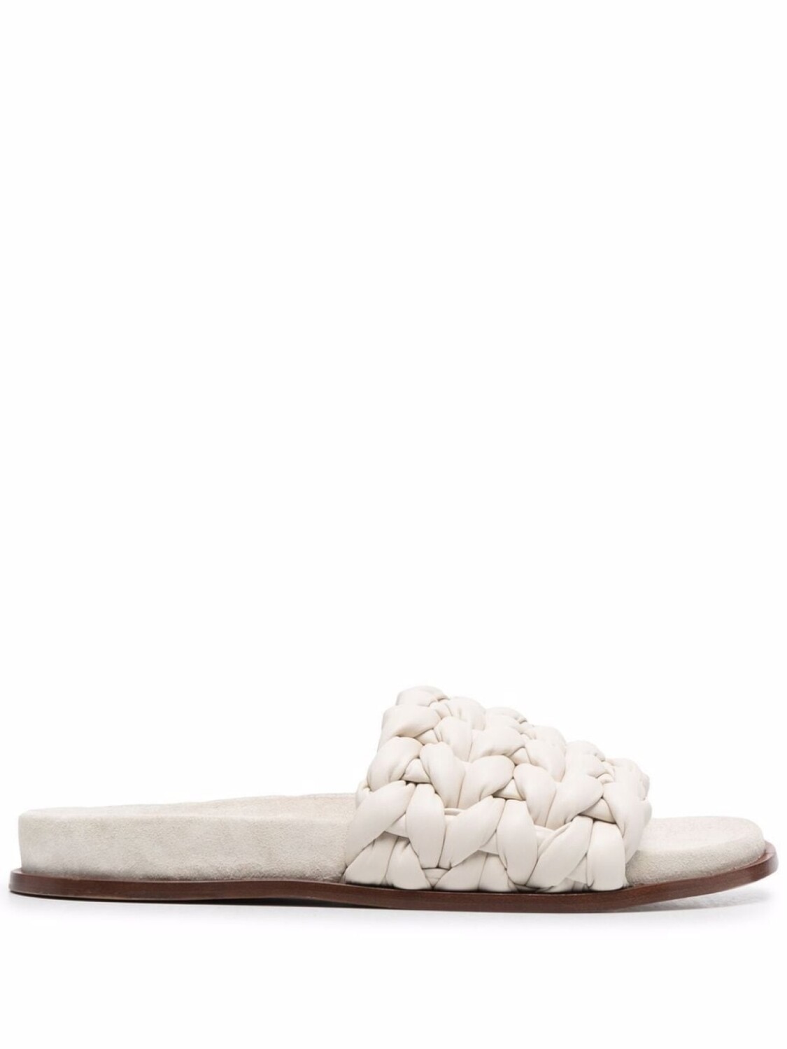 

Chloé плетеные шлепанцы, серый